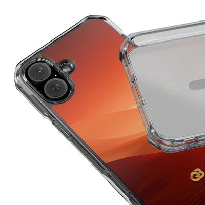 Orange Impact MagSafe Phone Case for iPhone - Crimson Dune Gradient