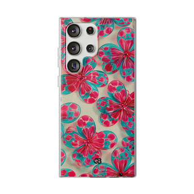 Lucite Jelly Bloom · Lite Phone Case for Samsung · Pink