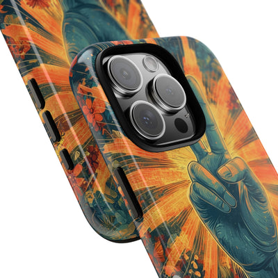 Radiant Peace Bloom · Tough Phone Case for iPhone