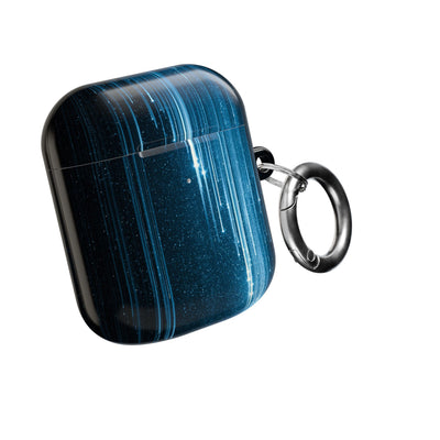 Nocturnal Cascade · Hard Case for AirPods & AirPods Pro · Black