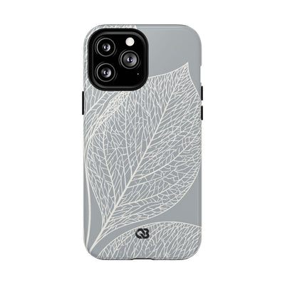 Minimal Leaf Skeleton · Tough 2.0 Magnetic Phone Case for iPhone · Grey