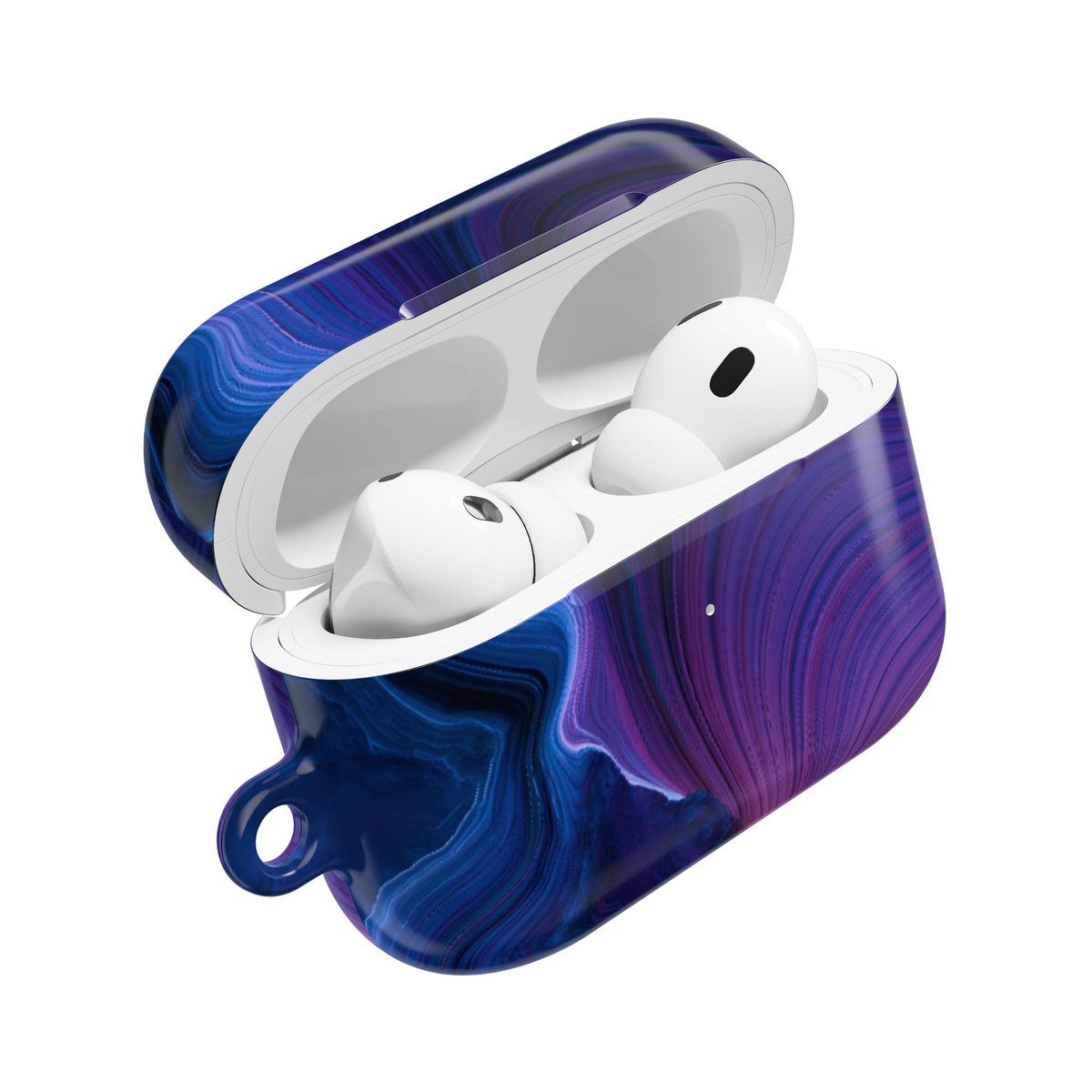 Radiant Strata · Hard Case for AirPods & AirPods Pro · Blue