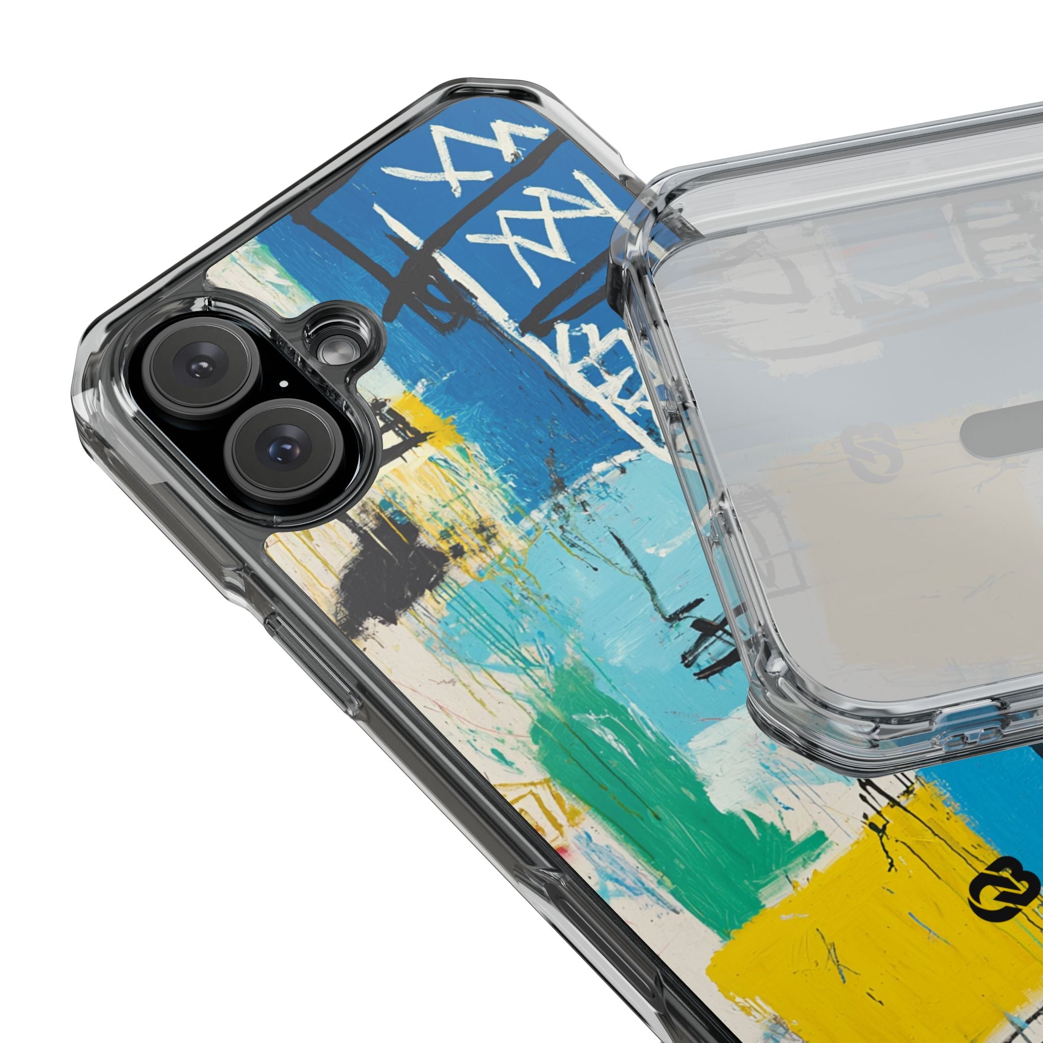 Azure Urban Scribble · Impact Custodia per iPhone · Magsafe