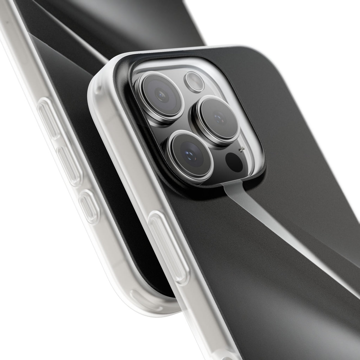 Obsidian Ridge · Lite Phone Case for iPhone ·  Black
