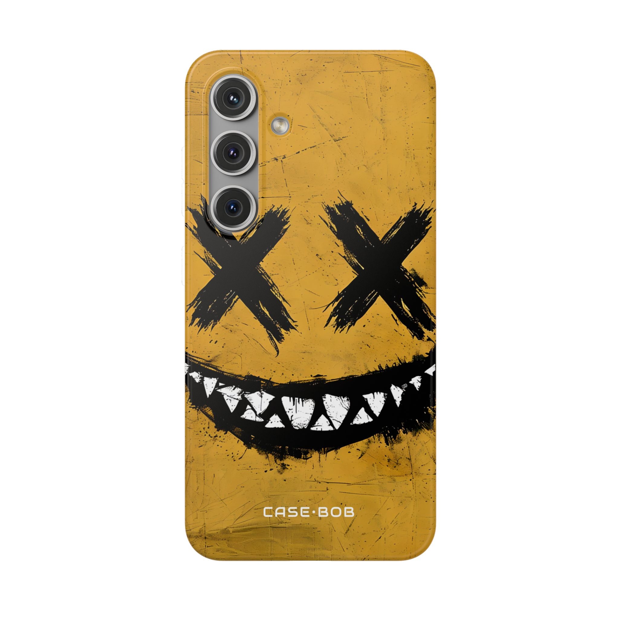 Ruwere lachje geel Samsung S24 hoesje - Soft