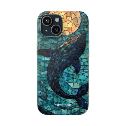 Celestial Whale iPhone 15 Case - Soft
