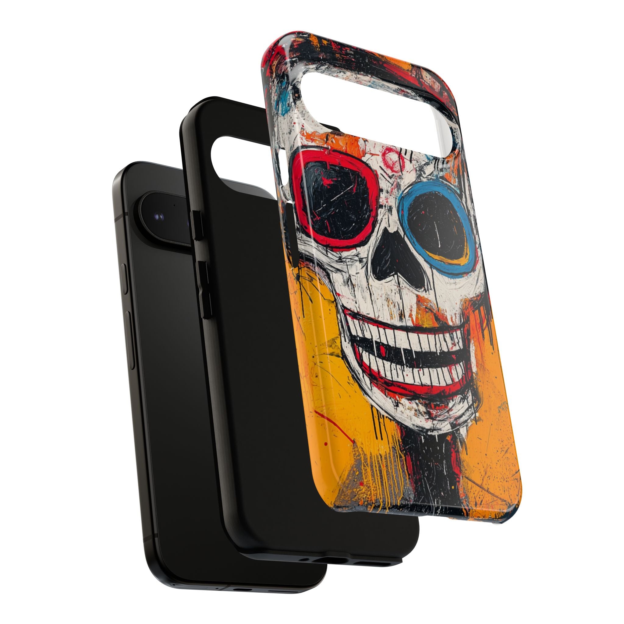 Vivid Graffiti Skull · Tough Phone Case for Google Pixel