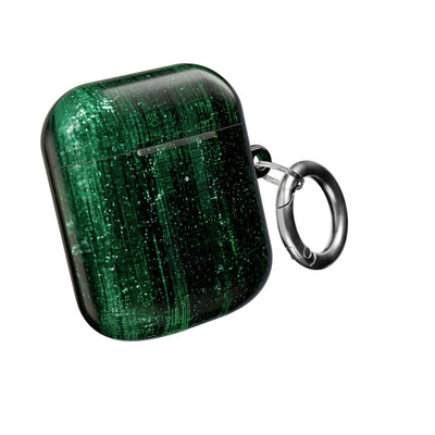 Emerald Void · Hard Case for AirPods & AirPods Pro · Green