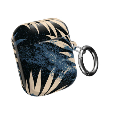Indigo Palm Horizon · Hard Case for AirPods & AirPods Pro · Blue