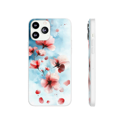 Pink Blossom Drift iPhone 13 Pro Max - Mjuk