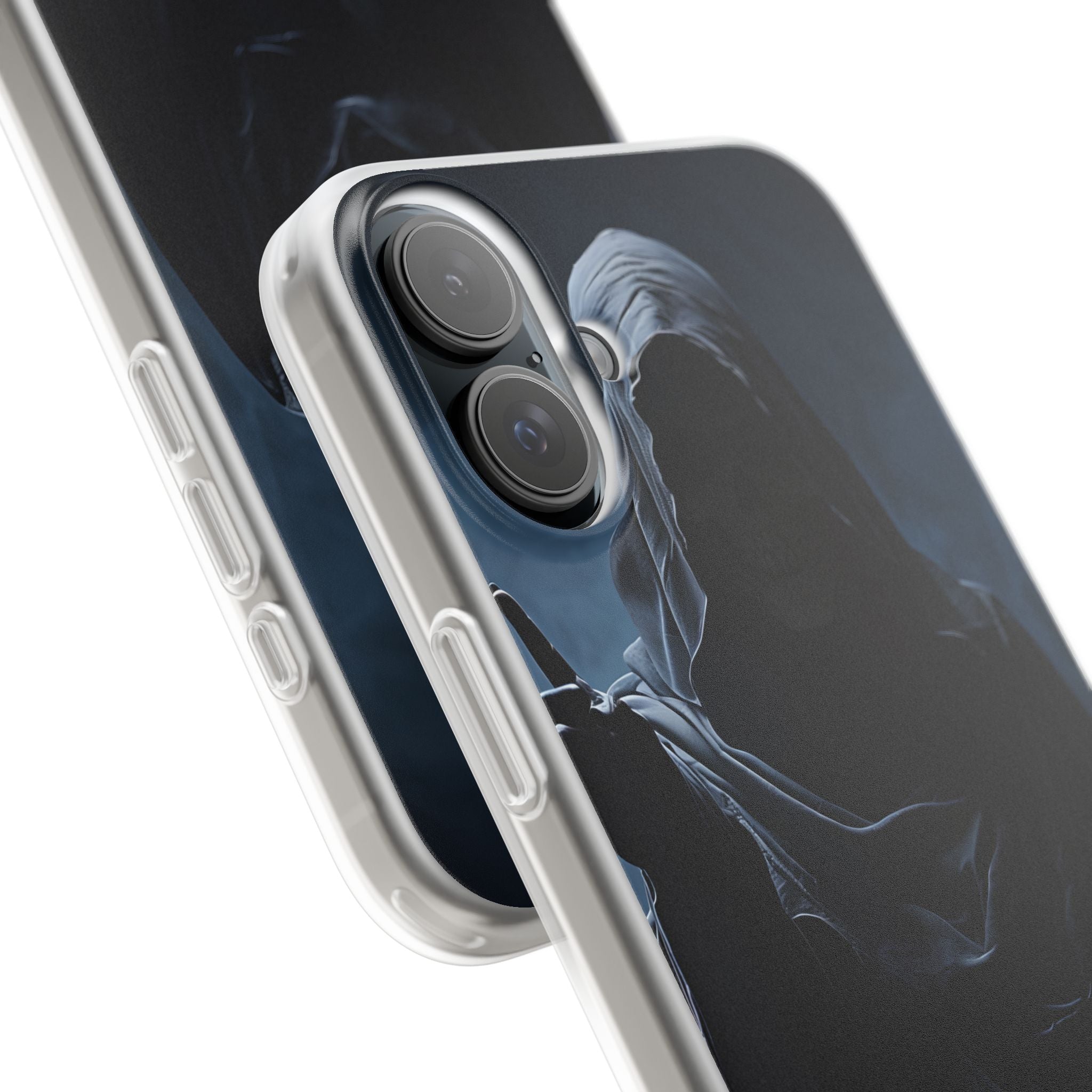 Shadow Harbinger Skull · Soft Phone Case for iPhone