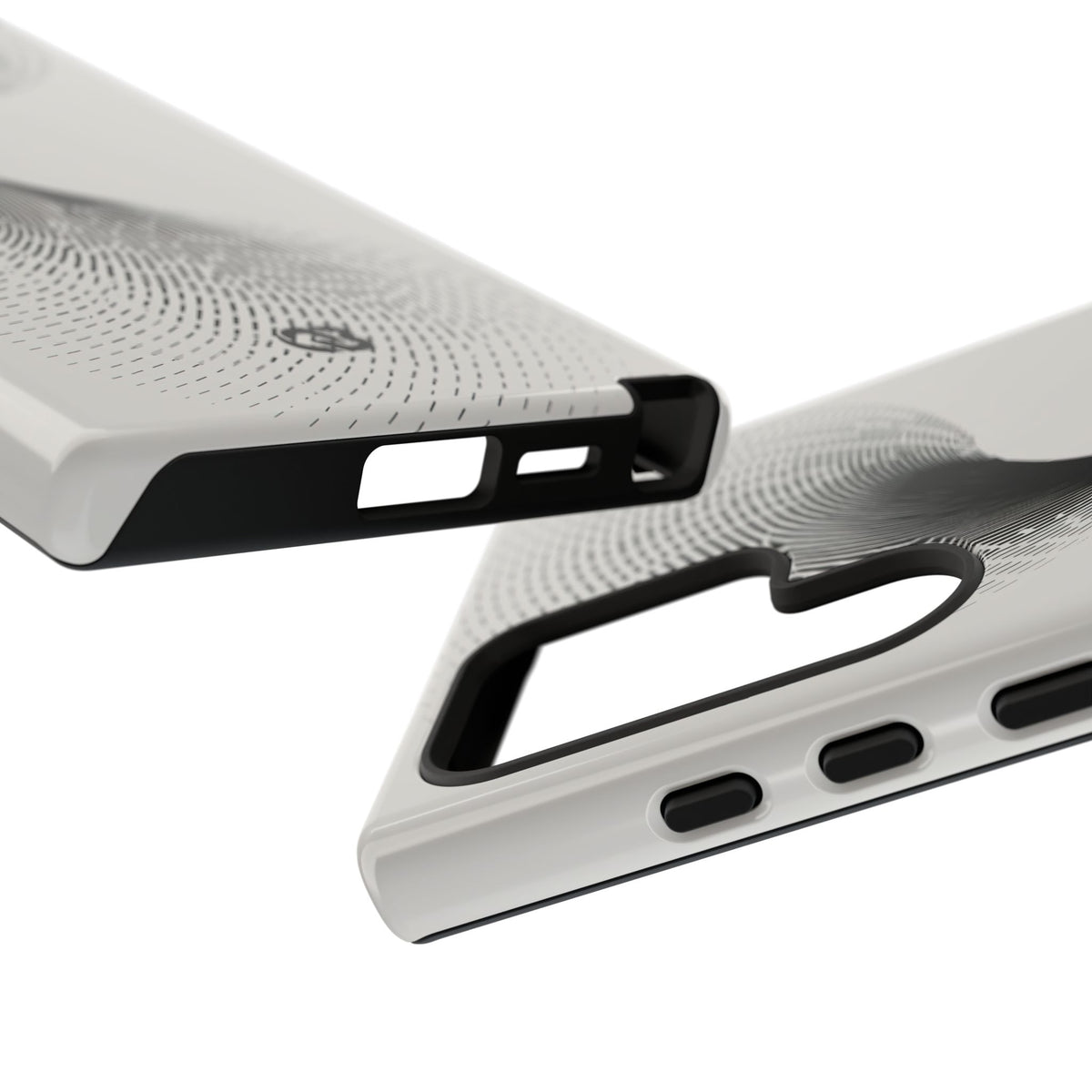 Helical Grid · Tough Phone Case for Samsung · Grey