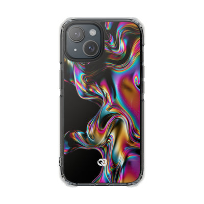 Purple Impact MagSafe Phone Case for iPhone - Liquid Neon Chrome