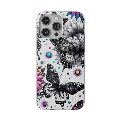 Butterfly Bloom iPhone 14 Pro Max Case - Soft