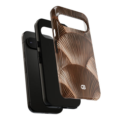 Rose Gilded Fan · Tough Phone Case for Pixel ·  Gold