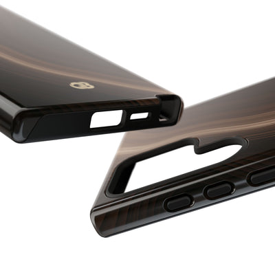 Brown Tough Phone Case for Samsung - Bronzed Canyon Relief