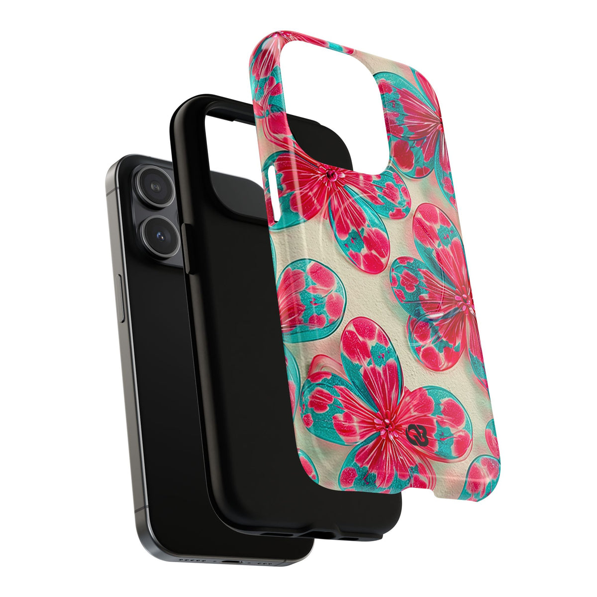 Lucite Jelly Bloom · Tough 2.0 Magnetic Phone Case for iPhone · Pink