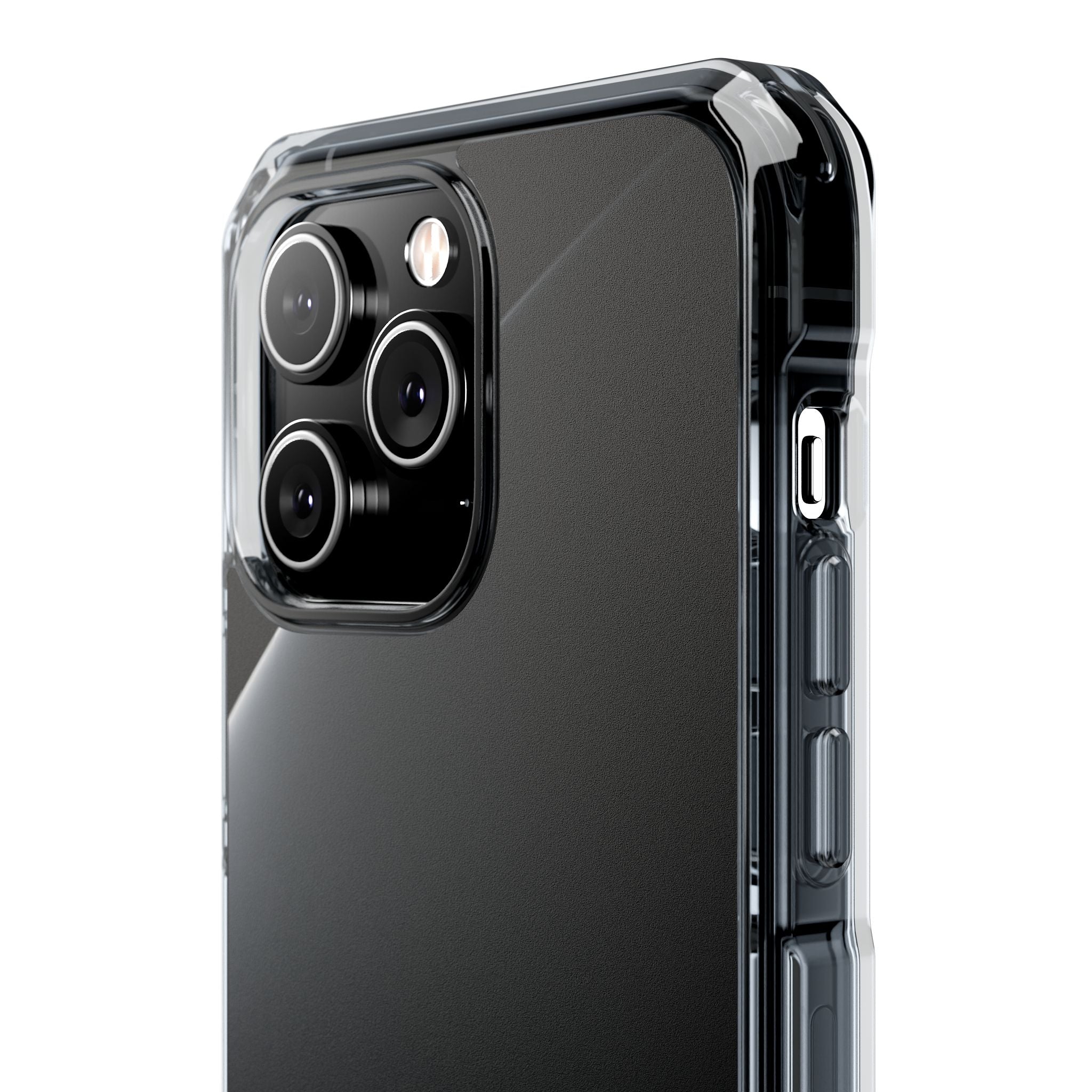 Black Impact MagSafe Phone Case for iPhone - Obsidian Lunar Arch