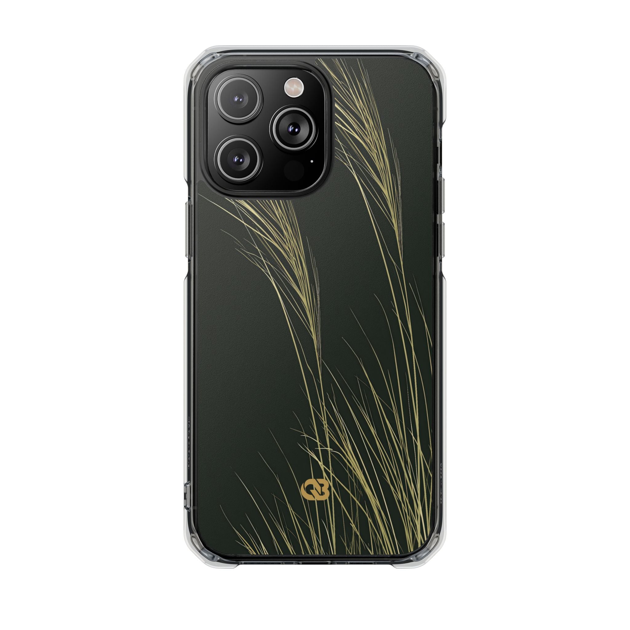 Green Impact MagSafe Phone Case for iPhone - Midnight Gilded Grass
