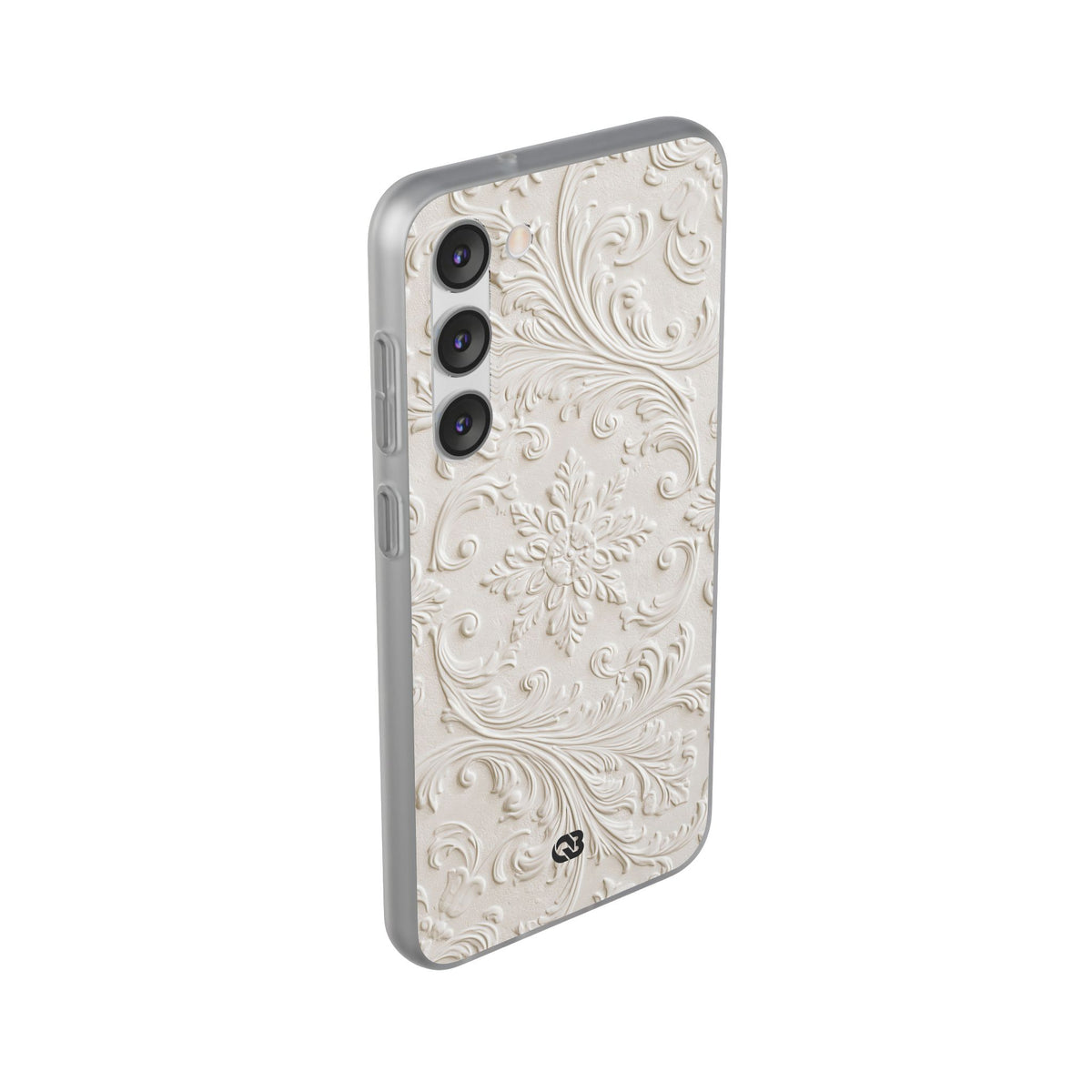 Sculpted Acanthus Relief · Lite Phone Case for Samsung · White