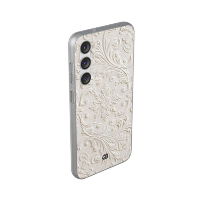 Sculpted Acanthus Relief · Lite Phone Case for Samsung · White