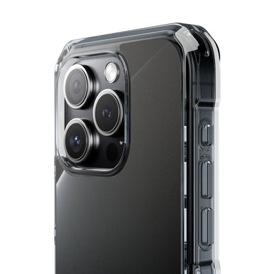 Black Impact MagSafe Phone Case for iPhone - Obsidian Lunar Arch
