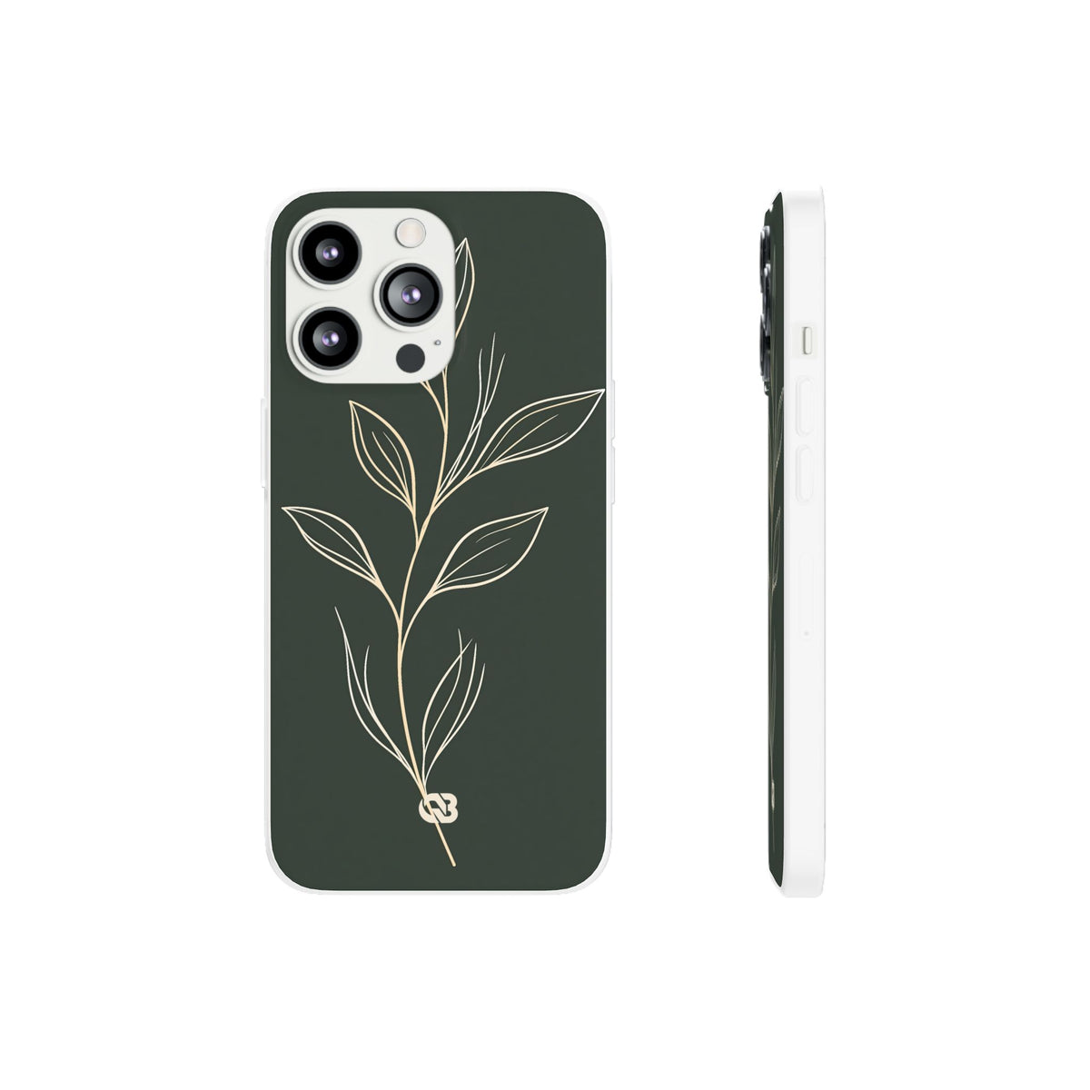 Minimal Botanical Stem · Lite Phone Case for iPhone ·  Green