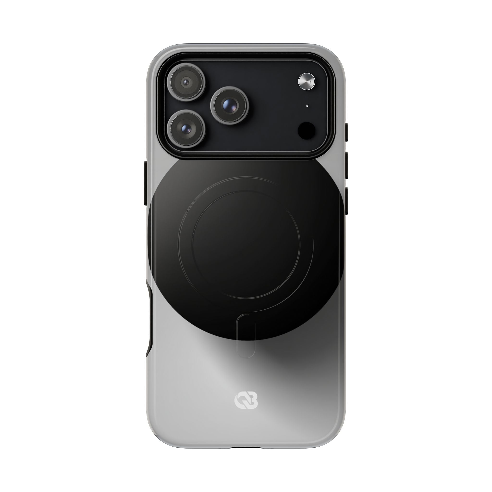 Grey Tough 2.0 Magsafe Phone Case for iPhone - Matte Onyx Sphere