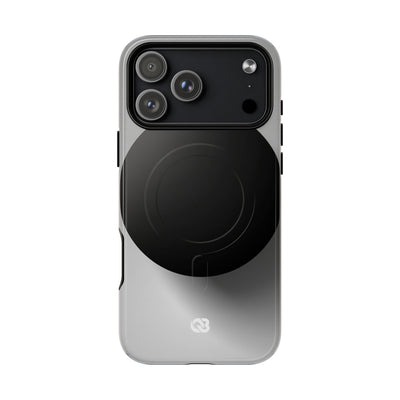 Grey Tough 2.0 Magsafe Phone Case for iPhone - Matte Onyx Sphere