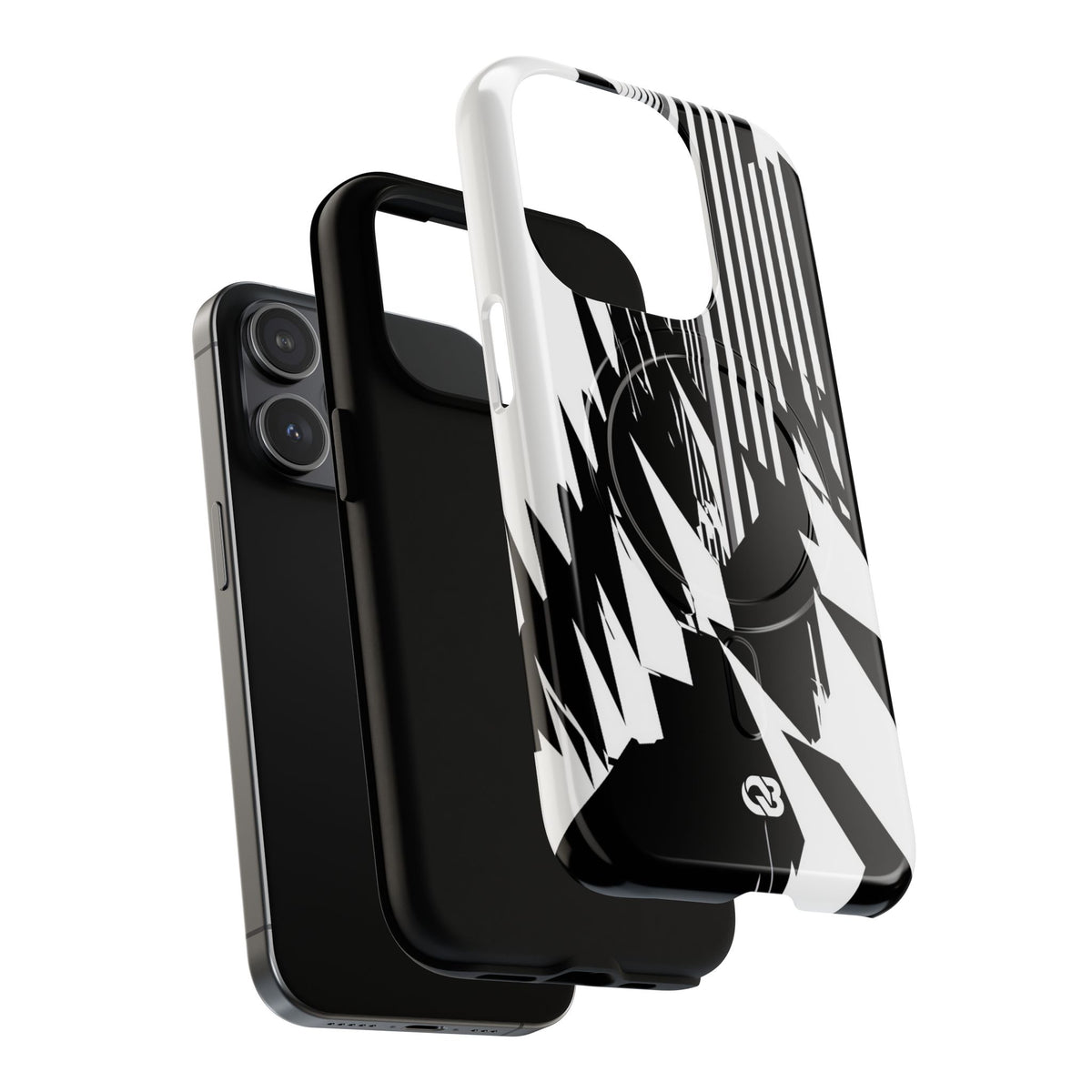 Orbital Spire · Tough 2.0 Magnetic Phone Case for iPhone · Black