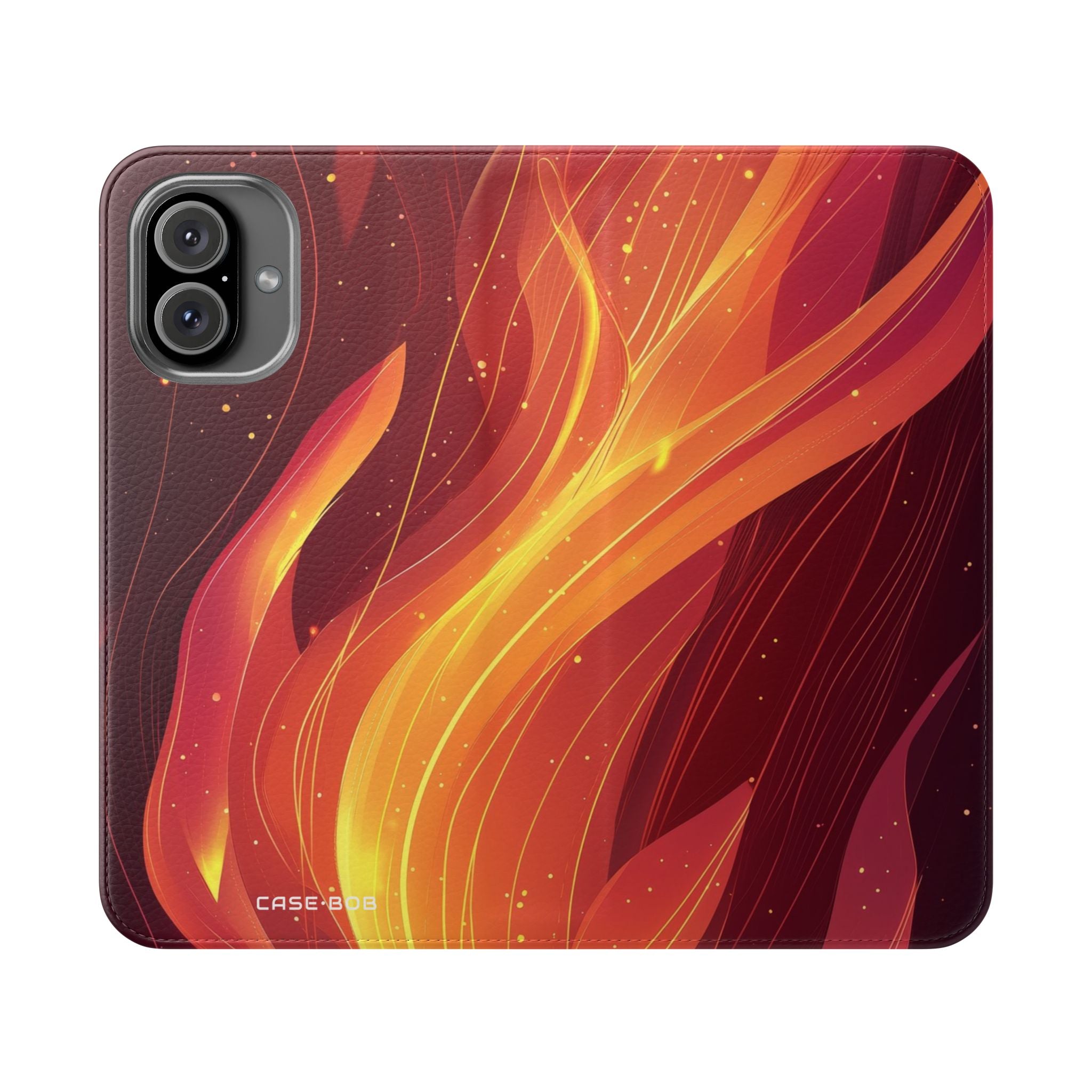 Flaming Ember - iPhone 16 Plus Case - Wallet