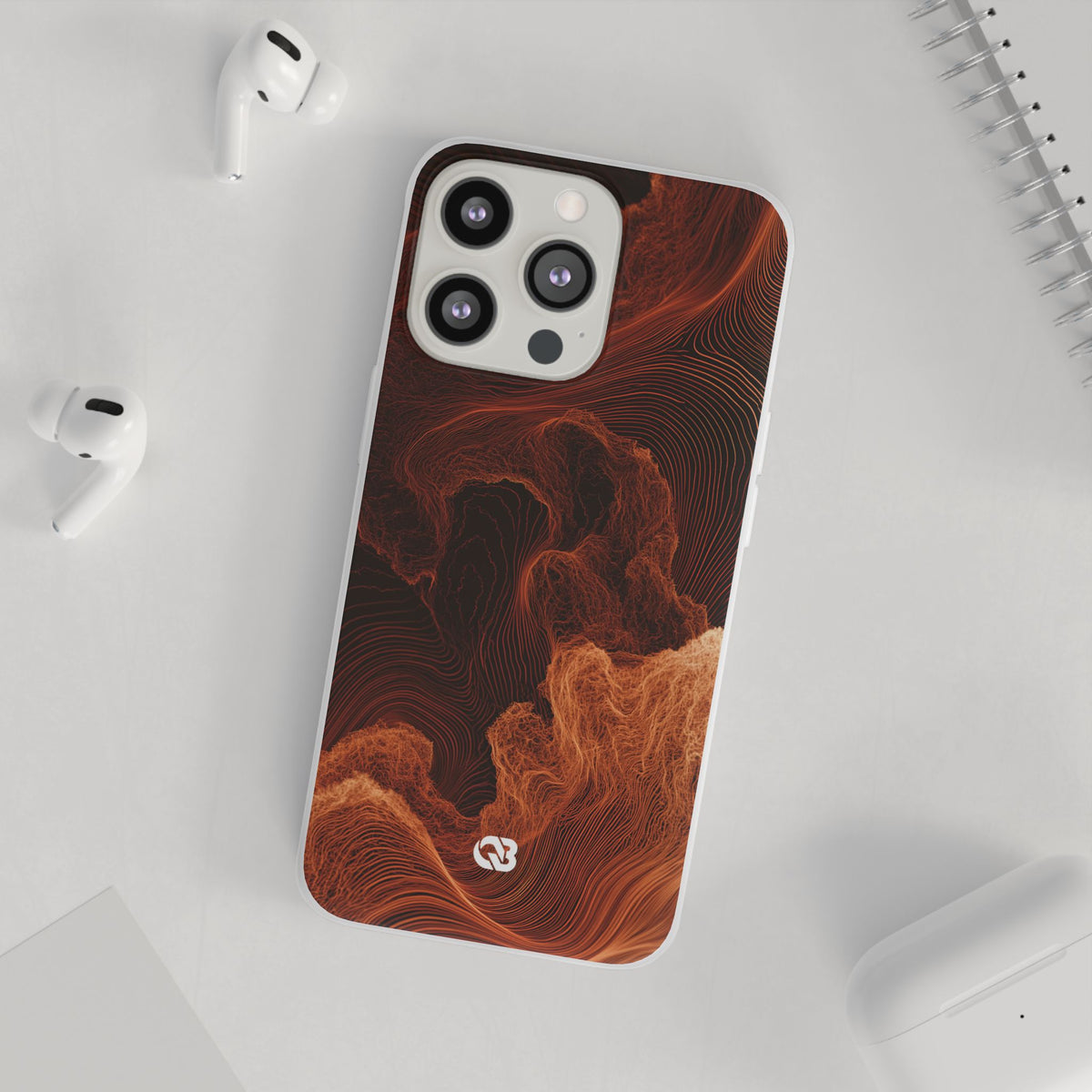 Amber Filament · Lite Phone Case for iPhone ·  Orange
