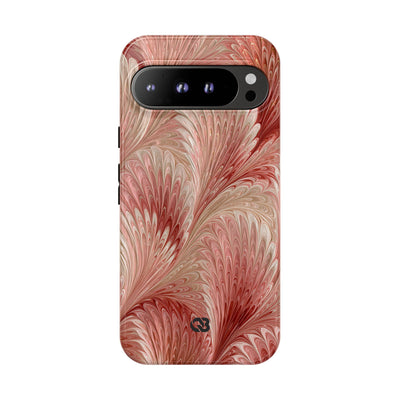 Blush Petal Plume · Tough Phone Case for Pixel ·  Pink
