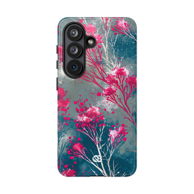 Cyber Blossom · Tough Phone Case for Samsung · Teal