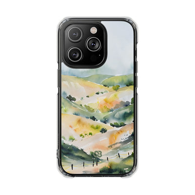 Verdant Mist Valleys · Impact Phone Case for iPhone · Magsafe