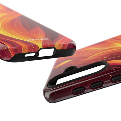 Flaming Flow Samsung S24 Case - Tough