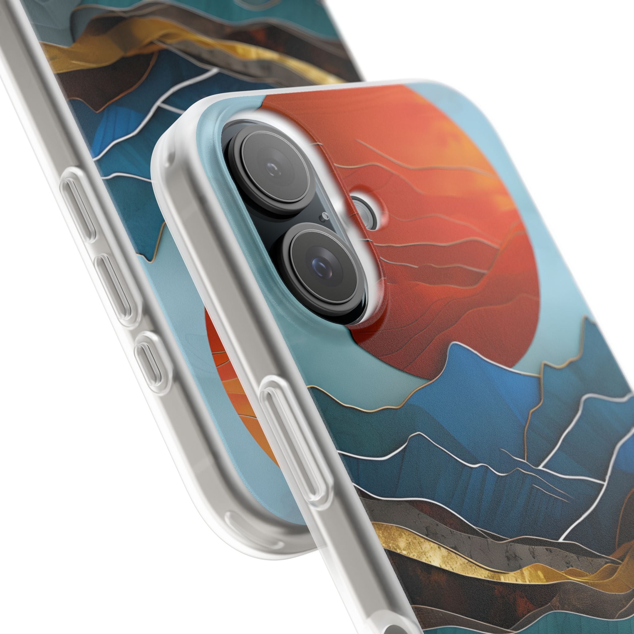 Solar Peak iPhone 16 Case - Soft