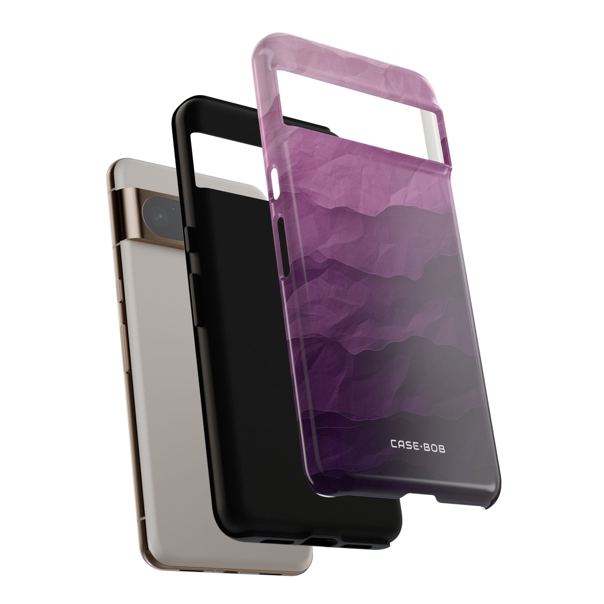Purple Wave Layers Google Pixel 8 Pro Case - Tough