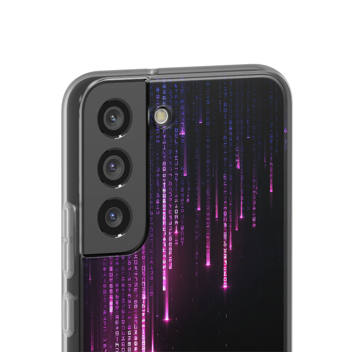 Binary Cascade · Lite Phone Case for Samsung · Black