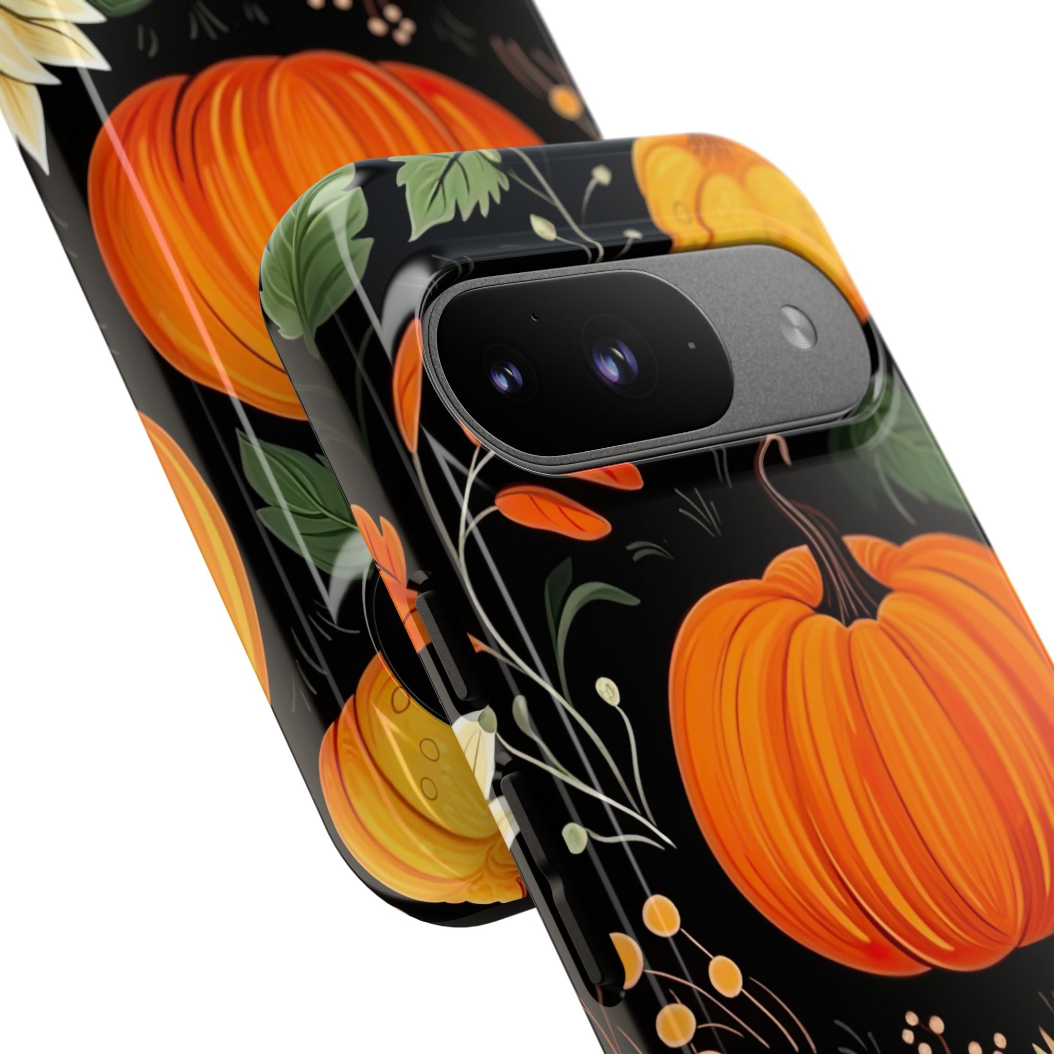 Pumpkin Glow Google Pixel 9 Case - Tough