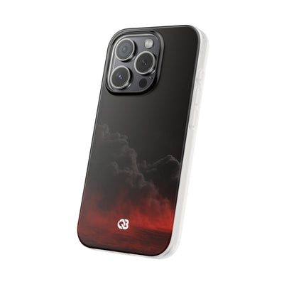 Crimson Fog Void · Lite Phone Case for iPhone ·  Black