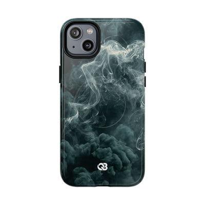 Luminescent Vapor Drift · Tough 2.0 Magnetic Phone Case for iPhone · Teal