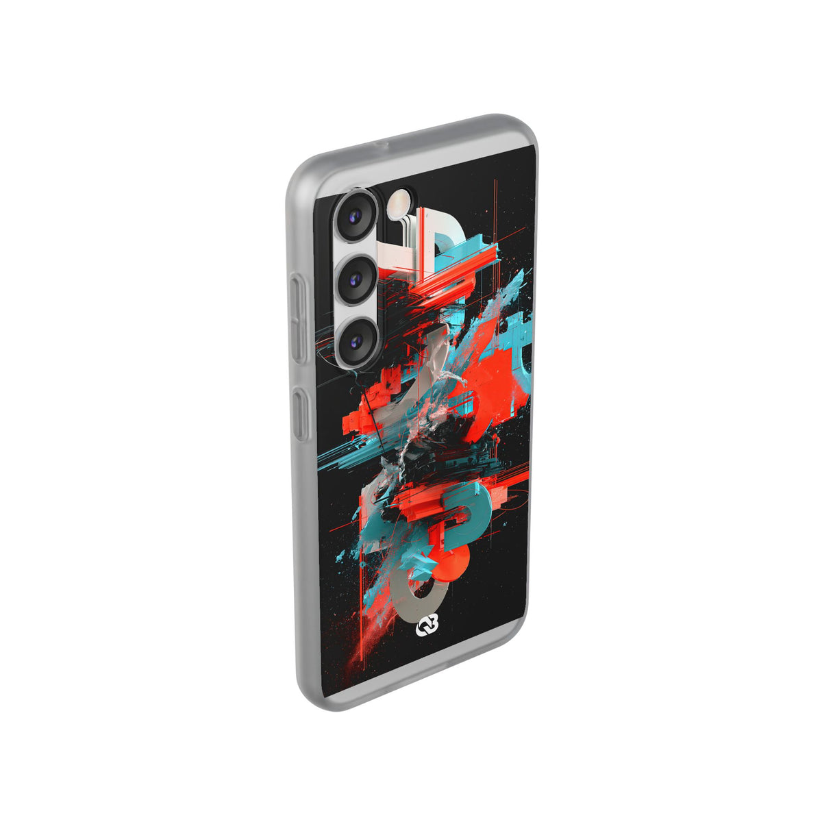Fragmented Cyber Core · Lite Phone Case for Samsung · Black