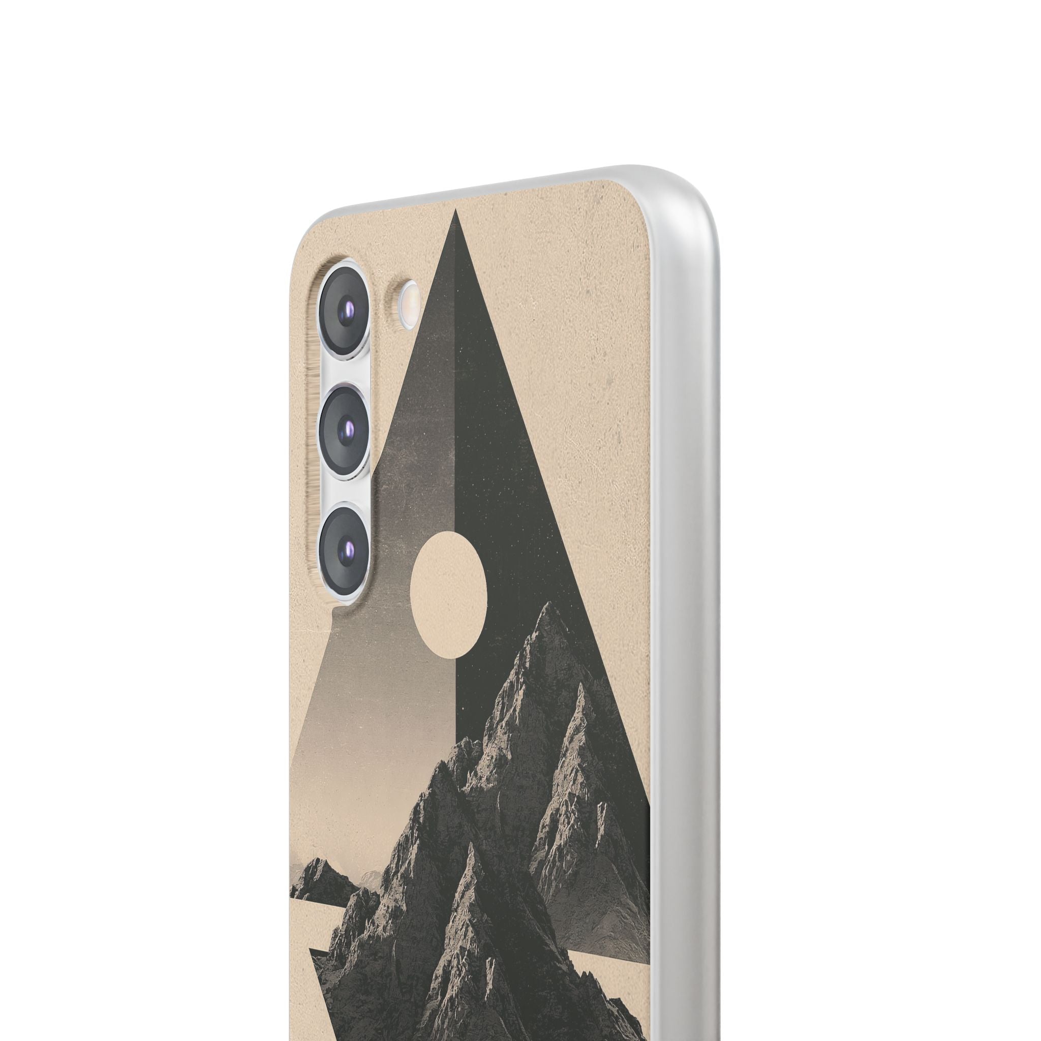 Beige Lite Phone Case for Samsung - Obsidian Summit Parchment