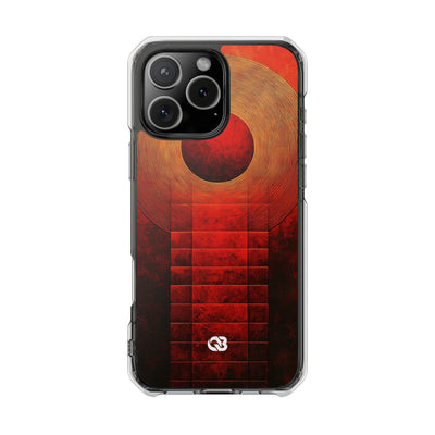 Crimson Solar Halo · Impact Phone Case for iPhone · Magsafe