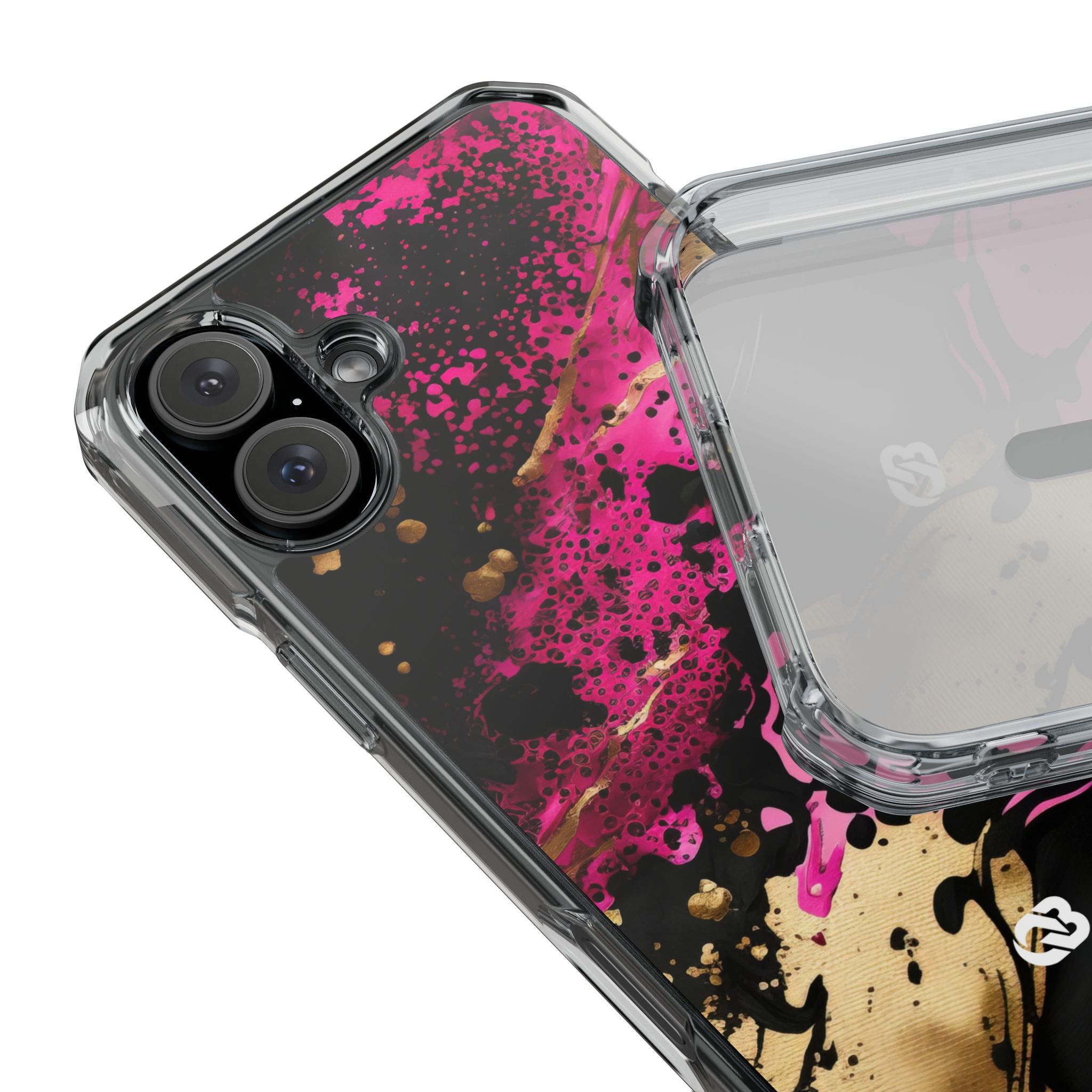 Magenta Liquid Gold · Impact Capa para iPhone · Magsafe