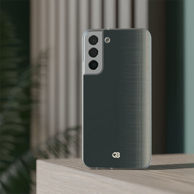 Grey Lite Phone Case for Samsung - Charcoal Tech Grid