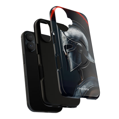 Silver Centurion iPhone 16 Case - Tough+