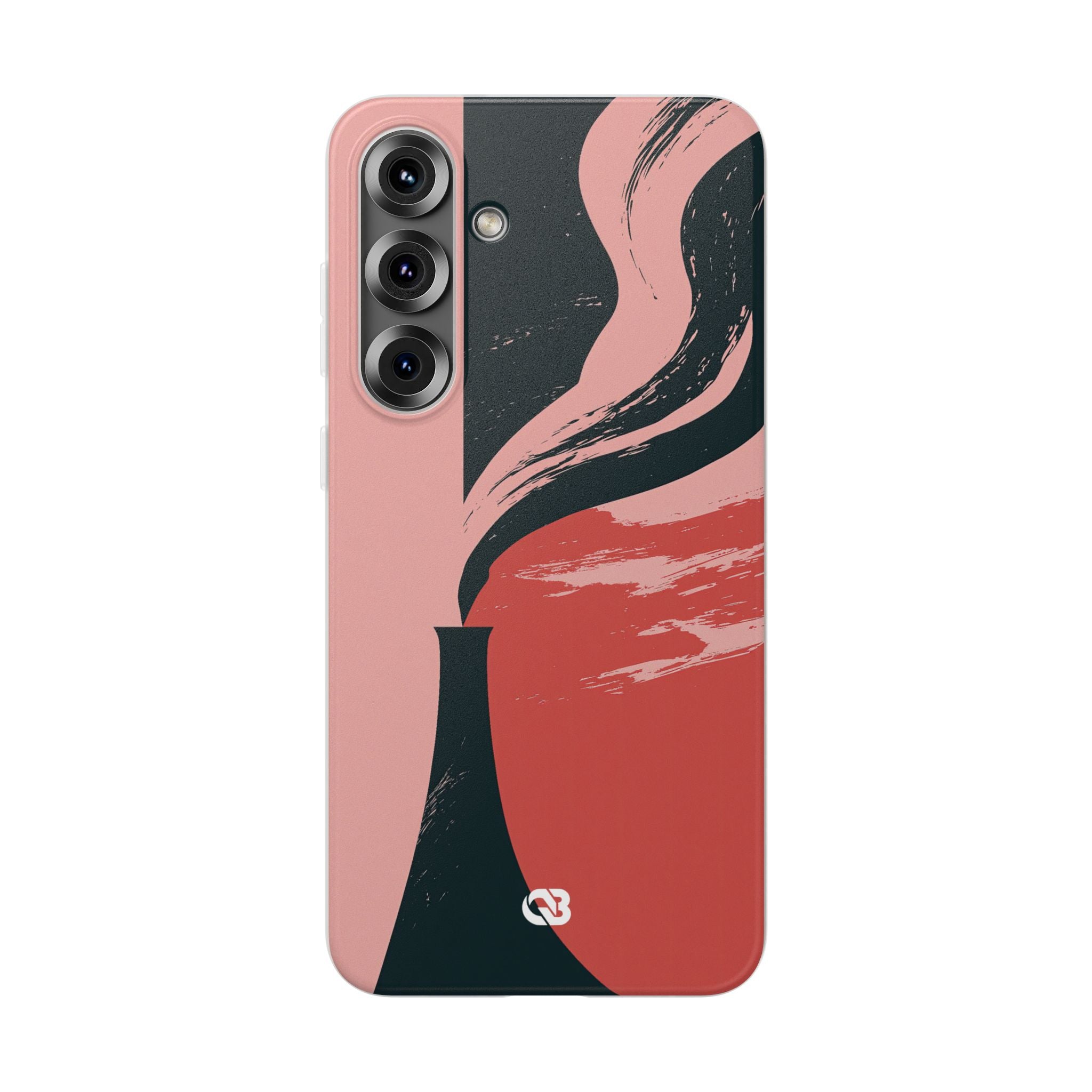 Pink Lite Phone Case for Samsung - Cinder Rose Plume