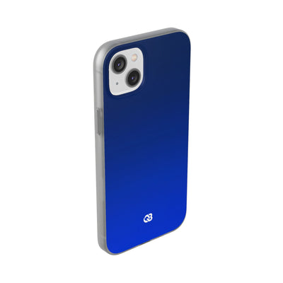 Blue Lite Phone Case for iPhone - Cobalt Depth Shift
